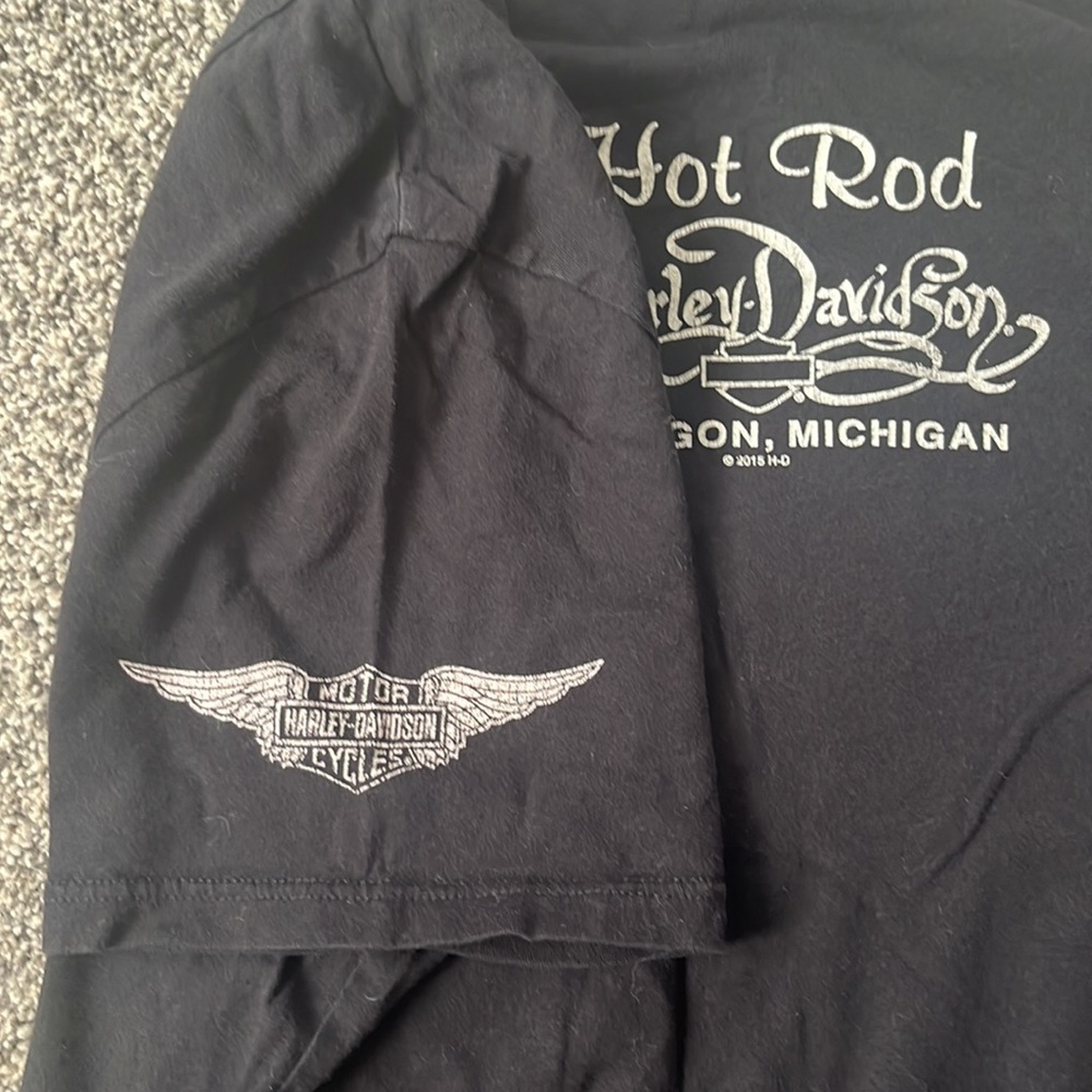 Harley Davidson JUST RIDE Top - Picture 3 of 3